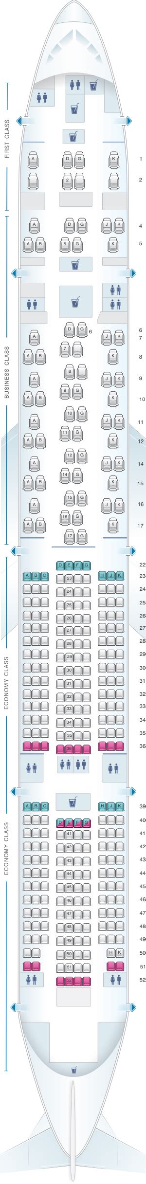 swiss airlines boeing 777 300er seat map.
